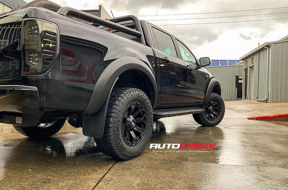 FORD RANGER AMBUSH MATTE BLACK